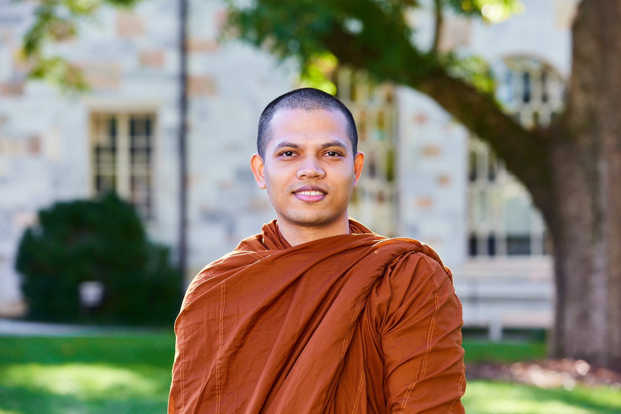 headshot of a buddhist chaplain 