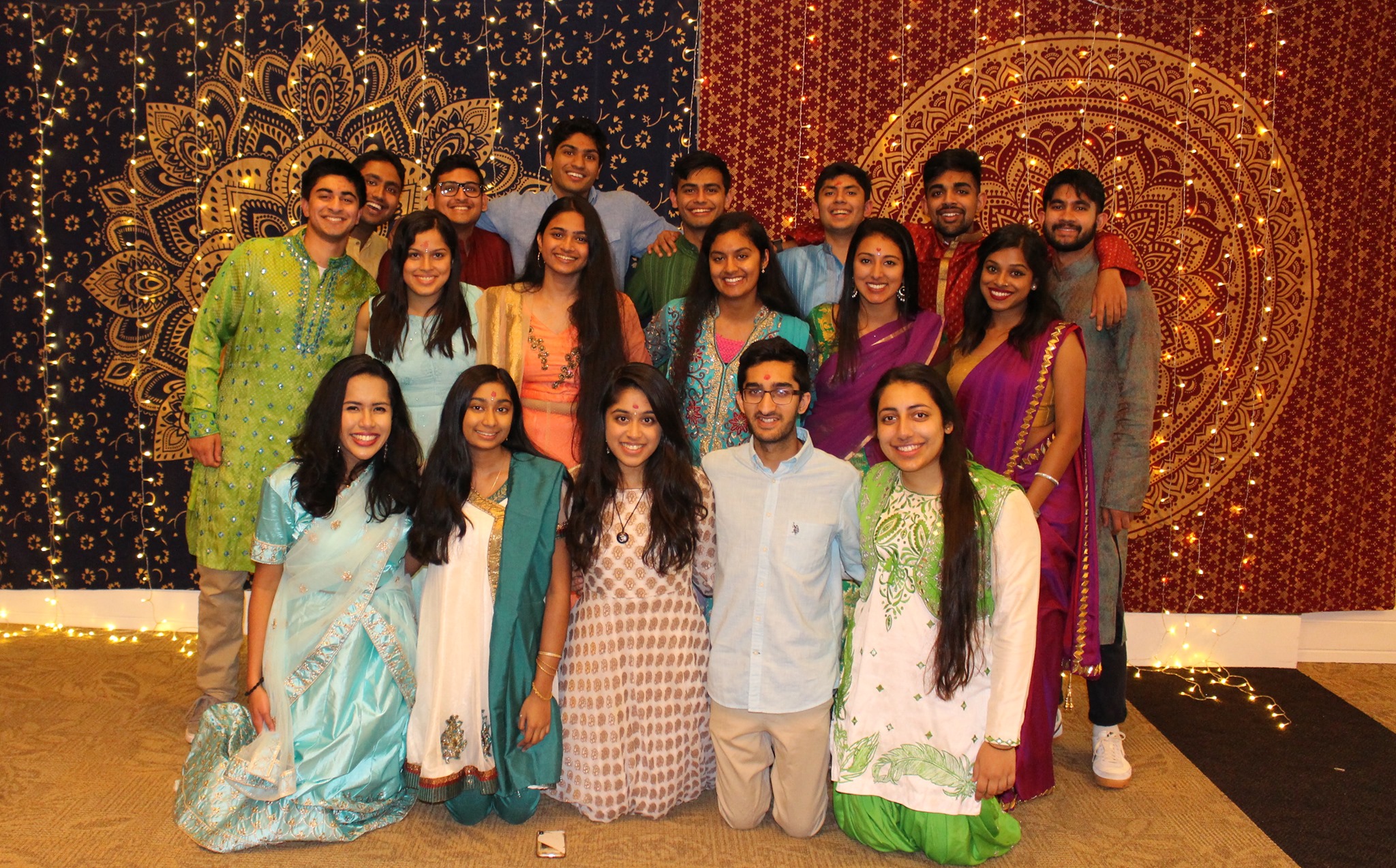 Hindu Students Association (HSA) group photo