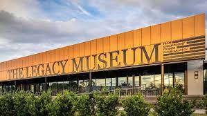 exterior photo of the Legacy Museum in Montgomery, Alabama
